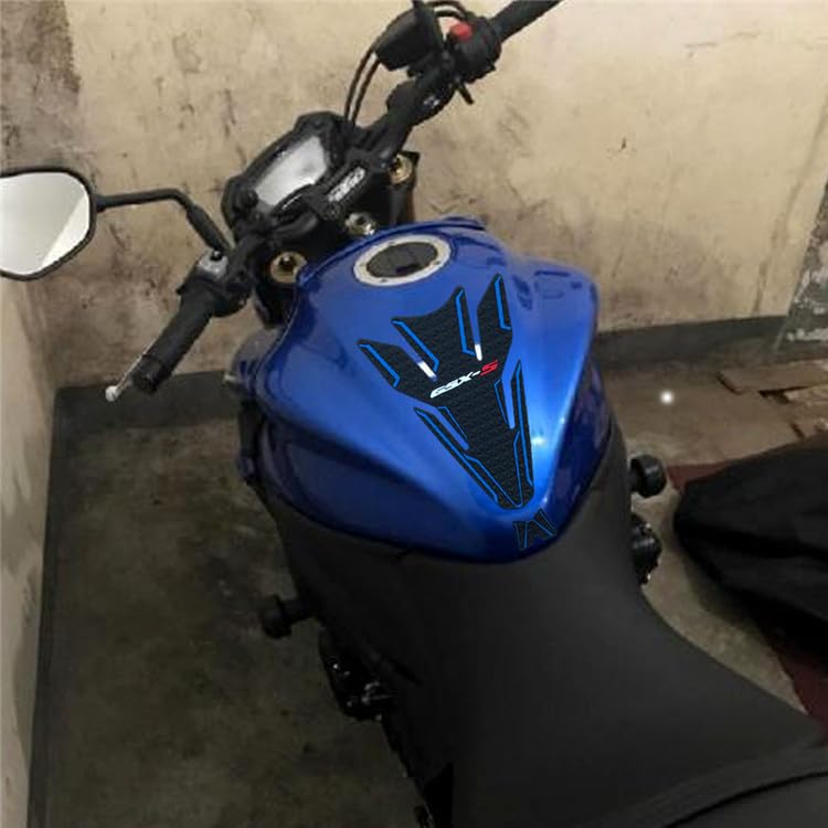 Tank Pad Sticker For GSX-S1000 Thermal Insulation, Damage Prevention, Coating Protection,The Fuel Tank Pad, GSX-S1000 Accessories (Grey) - color: Grey