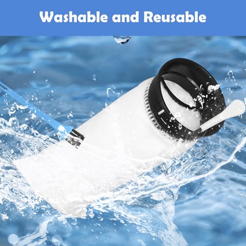 2.75 Inch 225 Micron Filter Sock Compatible with Waterbox Aquarium Models, Compatible with Eshopps Aquarium Models, Compatible with Fiji Cube Aquariums, Aquarium Filter Sock