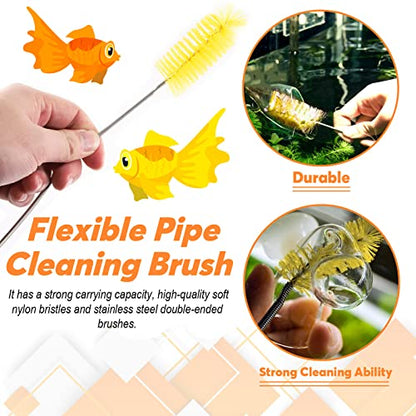 13Pcs Aquascape Tools Kit - Stainless Steel Aquarium Plant Tools - Tweezers, Scissors, Scraper, Sand Spatula for Fish Tank