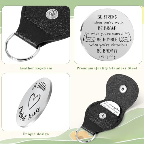 Pocket Hug Token 2026 Graduation Giftsfor her him Mothers Day Gifts for Mom Thank You Gift for Her Him - color: Be Strong When You Are Weak