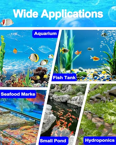 Air Stones for Aquariums 2 Inch 10 Pack Grey Air Stone Cylinder Aerator Bubble Diffuser with 2 Control Valve for Nano Air Pumps Fish Tanks and Small Buckets - size: 2" 10 PCS