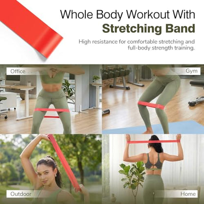 5 in 1 Foam Roller Set - Back Roller Foam, Massage Roller Stick, Massage Ball, Resistance Band for Physical Therapy & Deep Tissue Muscle Massage (Green) - color: Green