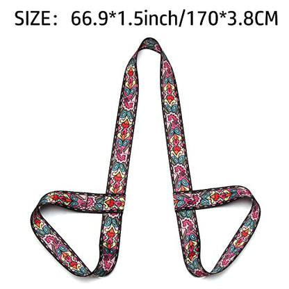 Fitness Exercise Stretch Adjustable Sport Sling Shoulder Yoga Mat Strap Belts Carry Straps Yoga Belt(8)