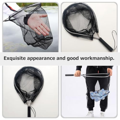 BESPORTBLE Portable Wear-Resist Fishing Net Basket Soft Mesh Lightweight Handheld for Outdoor Fishing and Diving Fish Gear