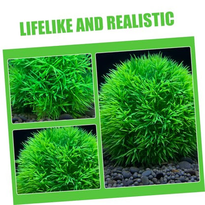 Toddmomy 8pcs Artificial Aquatic Plants for Fish Tank Landscaping Non- Material Aquarium Decor Fish Habitat and Desktop Aesthetics