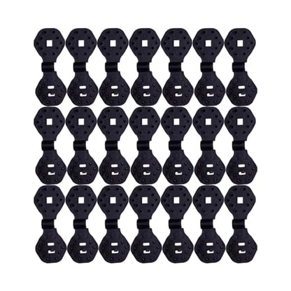 300pcs Sun Shade Net Cloth Plastic Clips Sturdy Lock Grip Fix Clamp Net Hook Holder Breeding Greenhouse Accessories