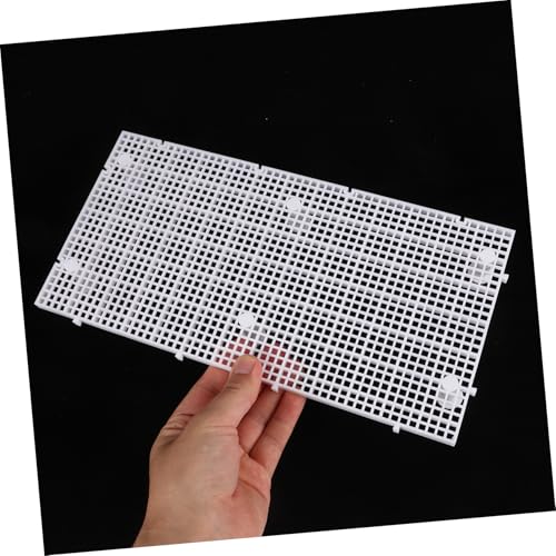 MERRYHAPY 1set Aquarium Divider Isolation Board Mesh Panel for Fish Tank Easy to Install Sturdy Material for Breeding and Separation of Fish Support