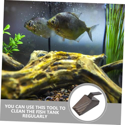 Abaodam Aquarium Sand Sieve Tool for Easy Tank Management Efficient Fish Tank Cleaning Gentle Plant Roots for Gravel and Substrates Maintenance