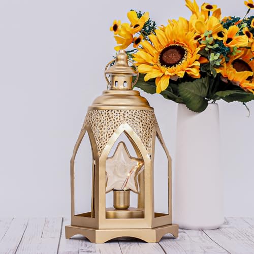 Ramadan Lantern Lights,Ramadan Candle Lantern,Eid Mubarak LED Lamp,Ramadan Hanging Lantern Decorations for Home Style 06 - color: Style 06