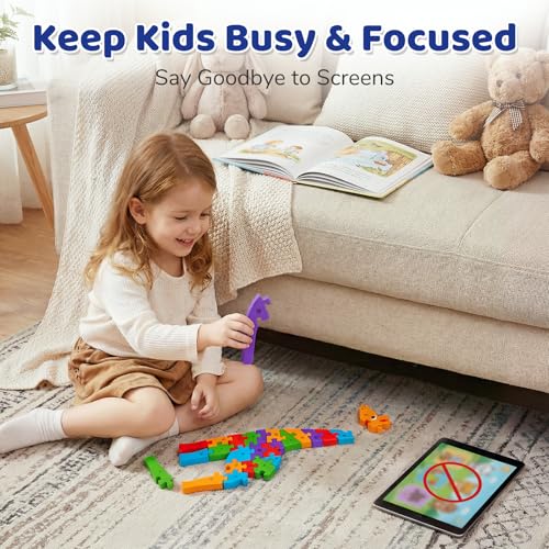 LovesTown Puzzle for Kids, Wooden, 3D Giraffe Shape - size: Medium, style: Giraffe