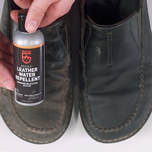 GEAR AID Revivex Leather Water Repellent Shoes and Boots, 4 fl oz