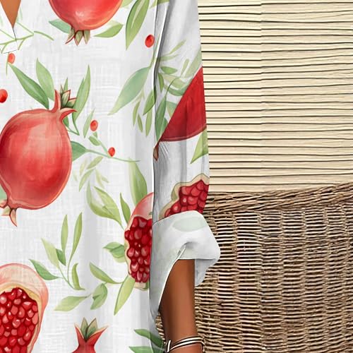 Womens Long Sleeve Shirts V Neck Loose Fit Oversized Graphic Tees Trendy Casual Womens Pullover Tropical Vacation Outfits - color: Style-01, size: Small