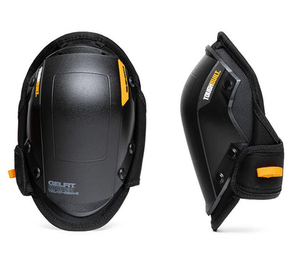 ToughBuilt – GelFit Rocker Knee Pads, Professional Gel Cushion Kneepads with EVA Foam Comfort Layer, Rocker-Style Shell Smooth Mobility, Adjustable Straps Heavy-Duty Jobsite Protection (TBL-KP-G201-R) - size: GelFit Rocker