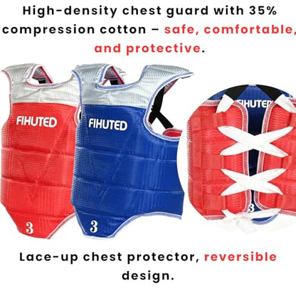 Taekwondo Sparring Gear Set - size: 5#