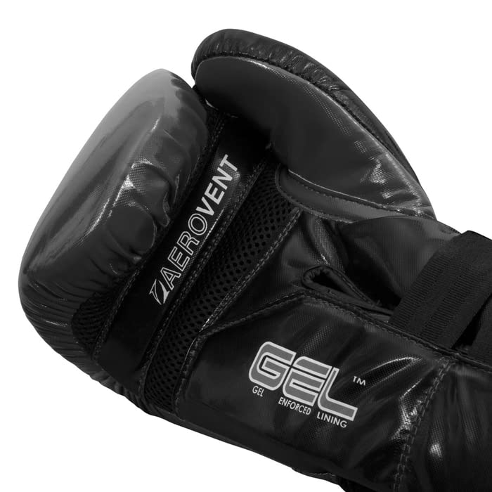 TITLE Boxing Gel Glory Super Bag Gloves 2.0 - Boxing Gloves, Punching Bag Gloves, Kickboxing Gloves, Punching Gloves, Heavy Bag Gloves, Boxing Gloves Men, Boxing Gloves Women, Boxing Equipment - color: Grey/Black, size: 12 oz