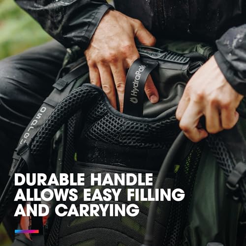 Hydrapak Force Ultra-Durable Water Bladder/Reservoir for Hydration Backpacks, 2L or 3L, Insulated Tube, Safe & Reliable - style: *NEW* 3L DSL