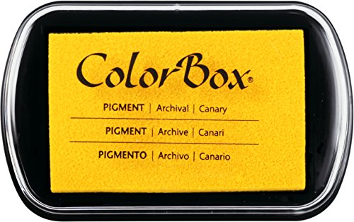 CLEARSNAP ColorBox Pigment Inkpad, Canary - color: Canary