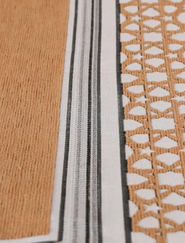 Islamic Prayer Rug Elegant Masjid Pattern Thin Mat Muslim Portable Blanket Ramadan Eid Gift Rug Turkish Prayer Carpet - Khaki 1pc - color: 1pc Khakic