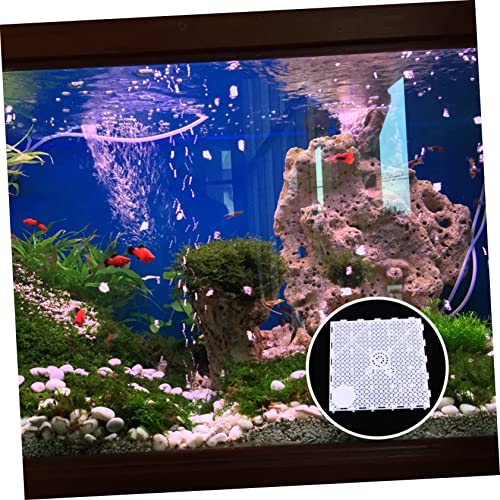 Happyyami 10pcs Aquarium Isolation Plates Sand Divider Board for Fish Tank for Enhanced Water Permeability Smooth Cutting Easy to Use