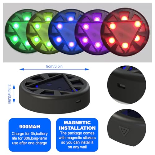 Reaction Training Light-Design Different Targeted Training,6 Modes Sports Agility Lights Training Kit,Reaction Training Light - Improves Reaction Time & Agility,5 Kinds of Lights