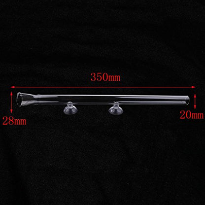 SGerste Shrimp Feeding Food Tube for Aquarium Fish Tank Length - 350mm