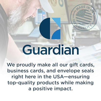 Guardian #7 Paper Coin Envelopes - Made in America with Gummed Flaps, Pack of 500 Blank Cash Envelopes for Coins, Receipts, Seeds, Small Parts Storage, and More, 3 ½ x 6 ½ Inches, Brown - color: Brown