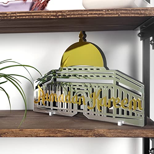 iwa concept Ramadan Kareem Masjid Al-Aqsa Islamic Table Decor | Eid Mubarak | Ramadan Mubarak | Ramadan Decoration | Islamic Table Decor - size: Masjid Al-Aqsa