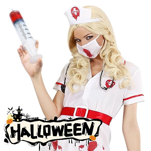 300ml 350ml Syringe with 27.6" Tube and Needle 14G 1.5”, Large Plastic Syringe Individually Packaged for Glue Dispensing, Labs, Watering, Refilling - style: 350 ml