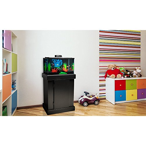 Glofish 10 Gallon Aquarium Fish Tank Kits, Includes LED Lighting and Décor (Amazon Exclusive) - size: 10-gallon kit