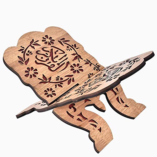 29.2cm Book Stand Holder Kuran Quran Koran Holy Book Stand Holder for Islamic Books and Bible Reading Home Decoration