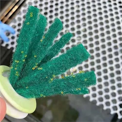 Fish Spawning Mops 20 PCS Safety Fish Breeding Slate Spawning Mop Egg Collector Wear-Resistant Bed for Aquarium Fry Hiding Decorations