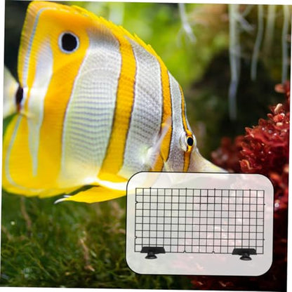 POPETPOP 4sets Plastic Grid Divider Tray for Aquariums Isolation Boards for Breeding Flexible Adaptability Bottom Filtration Design Convenient Segmentation for Fish Species Separation