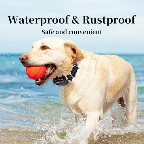 Waterproof TPU Replacement Strap for Dog Training Collar, 27.5 in - color: Black