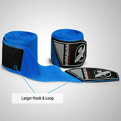 Hayabusa Boxing Hand Wraps Perfect Stretch 4.0 for Men & Women - color: Blue