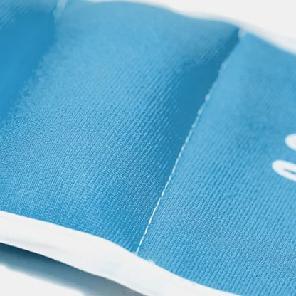 Ankle Weights Set - 0.5lb, 1lb, 2lbs, 3lbs, 4lbs, 5lbs, 8lbs and Adjustable Sets - for Women, Men and Kids - color: Baby blue, style: 0.5lb each (1lb pair)