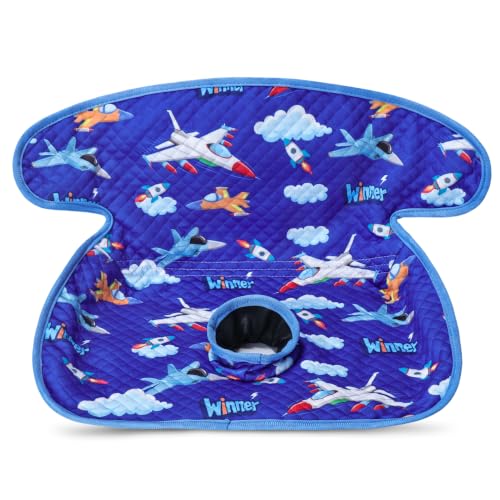 COOLBEBE Waterproof Car Seat Protector for Potty Training, Blue Plane | Car Seat Liner Toilet Training for Baby Toddler Kid, Piddle Pads Cover Pad for Strollers, Bouncers & Carseat - color: Blue Plane, size: 1 Pack
