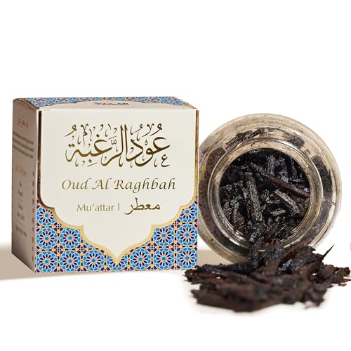 Oud Al Raghbah Muattar Bakhoor by Dukhni | Aromatic Bakhour Oud Wood Chips - color: Raghbah