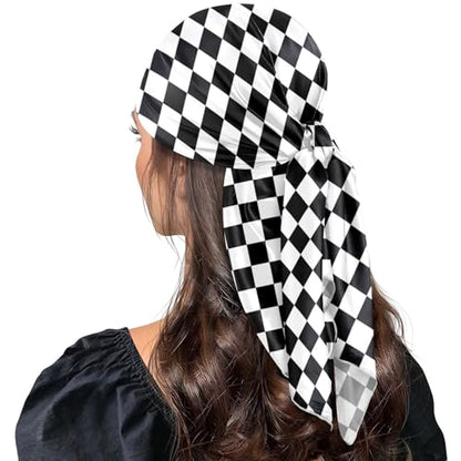 Head Scarf for Women,35" Large Square Hair Scarves Bandana Fashion Neck Scarf - color: Color 11