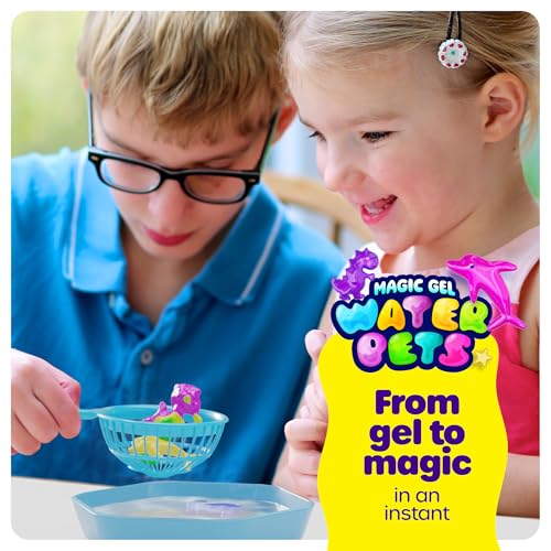 Magic Gel Water Pets Kit for Kids - Gifts for Kids - Squishy Maker Set | Craft for Kids - Gifts for Boys & Girls - Make Your Own Squishies Toys Crafts - Aqua Fairy Magic Elf Toy Kit - Birthday Gifts