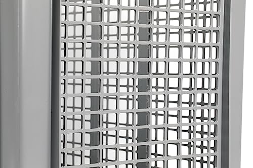 Hudson Exchange 24 x 16 x 16" (20 Pack) Mesh Straight Wall Handled Storage Container Tote, Gray - size: 20 Pack