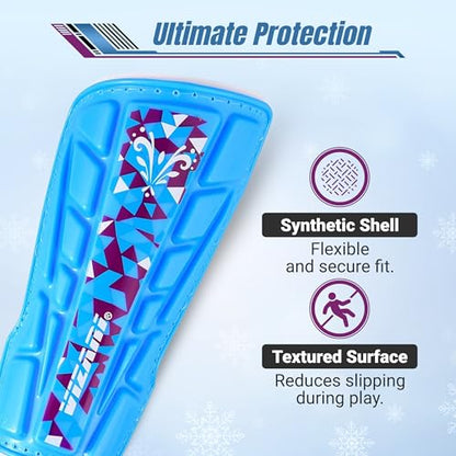 Vizari Soccer Shin Guards with Ankle Protection for Kids, Youth, Adult Sizes - Lightweight & Durable Shinguards for Boys, Girls, Toddlers (Ages 3+) - size: Small