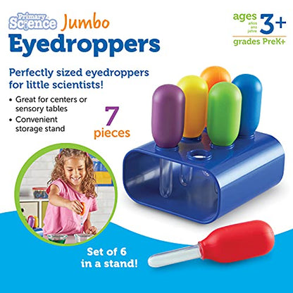 Learning Resources Primary Science Jumbo Eyedroppers