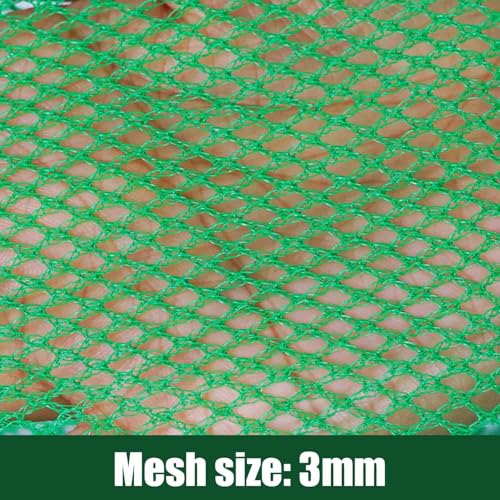Fishing Net Bag Fish Collection Bag Nylon Fishing Net Fish Storage Bag（Green） - size: 60 x 40