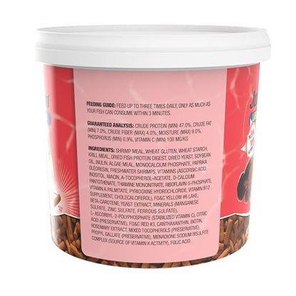 Tetra JumboMin Large Floating Sticks Fish Food for Monster Fish, 3.96 lbs | Daily Live Food Alternative For Large Aggressive Fish, Active Life Formula Supports Healthy Cells, Growth and Digestion - size: 3.96 Pound (Pack of 1)