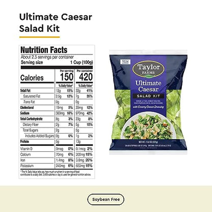 Taylor Farms Ultimate Caesar Salad Kit 11.4oz