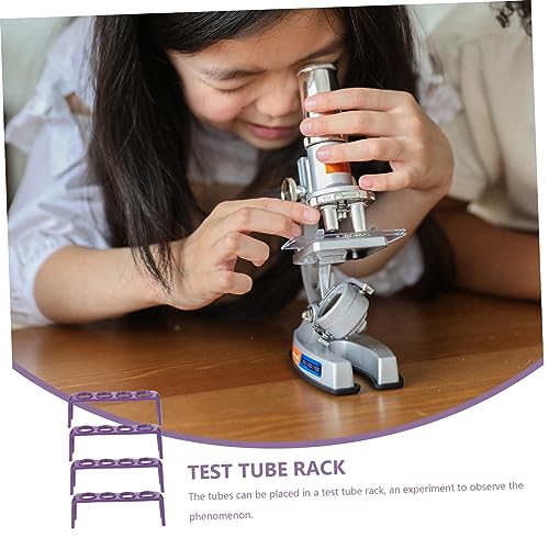 4pcs Test Tube Racks Laboratory Tube Shelf Test Holder School Teaching Aids Mailings