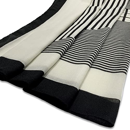 FINIZO Women's Fashion Scarves, Lightweight Cotton Blend Neck Scarves - color: 22
