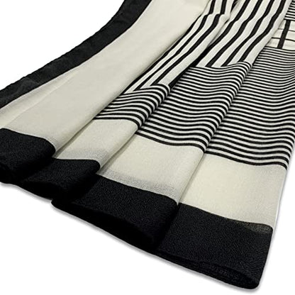 FINIZO Women's Fashion Scarves, Lightweight Cotton Blend Neck Scarves - color: 22