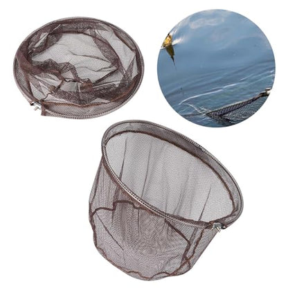 Dip Net, Fishing Net Replacement Netting Foldable Replacement Net Outdoor Fishing Quick Dry Landing Net Portable Dip Net Fishing Gear Accessory