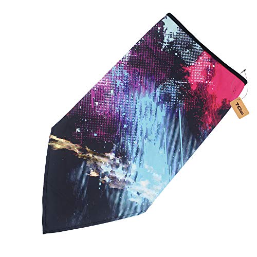 Women UPF 50+ Face Mask Sun Protection Fashion Colorful Neck Gaiter Scarf - color: Fcm-07